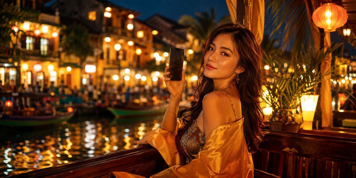 Khu chợ đêm Hội An lung linh ánh đèn — biểu tượng giải trí văn hóa có trách nhiệm
