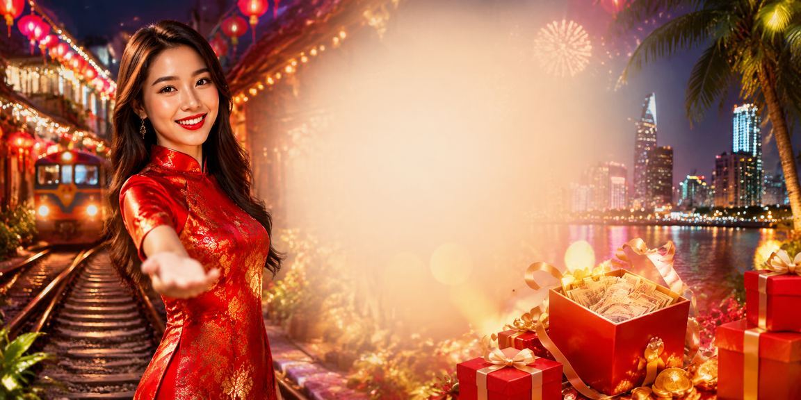 Không khí casino neon rực rỡ tại Sài Gòn — nơi giải thưởng x2d được trao cho người chơi may mắn